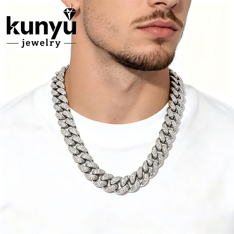 Diamantový Hip Hop Náhrdelník