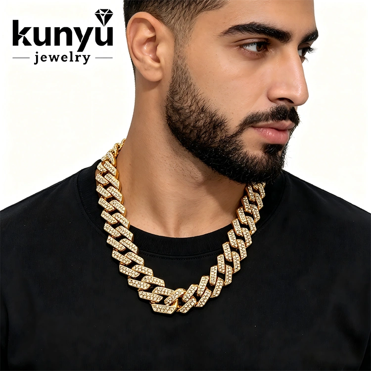 Ledový zlatý kubánský řetěz