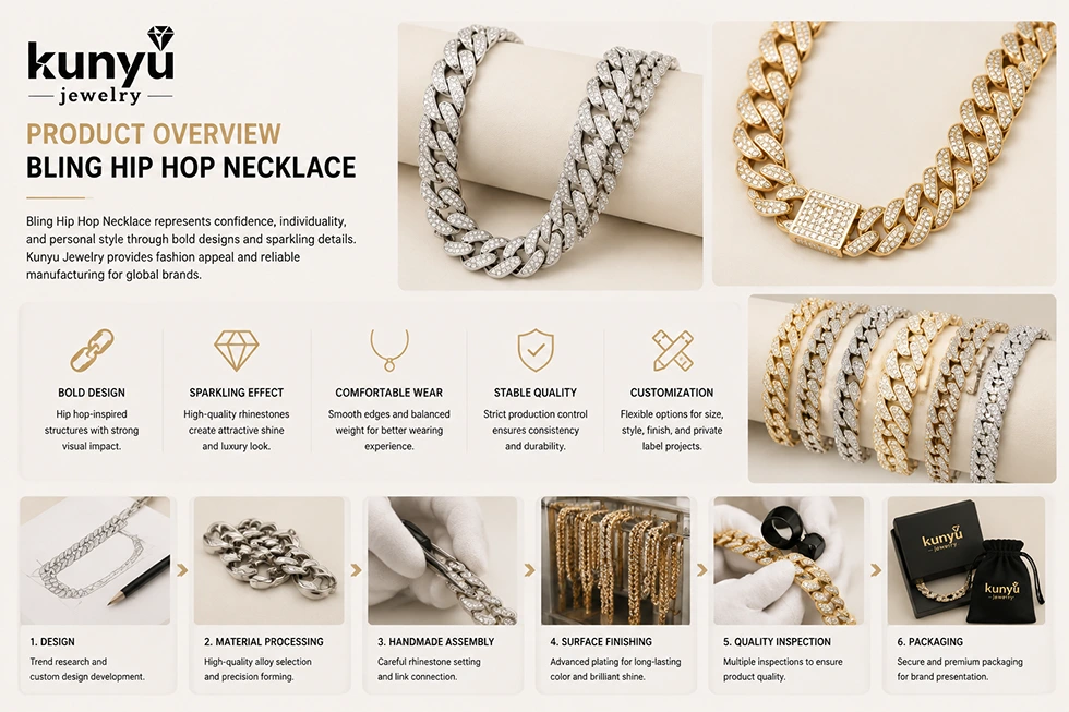 Diamond Hip Hop Necklace