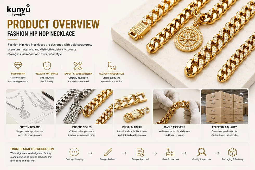 Fashion Hip Hop Necklace